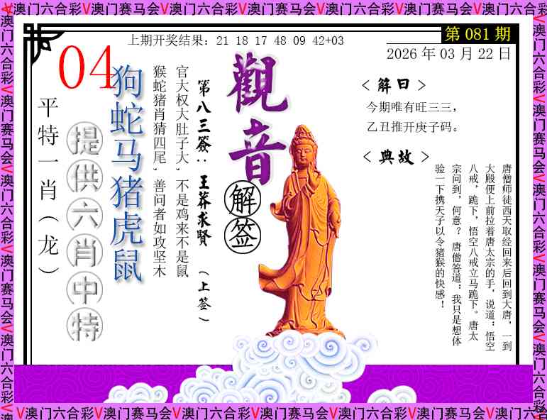 081期观音解签[图]